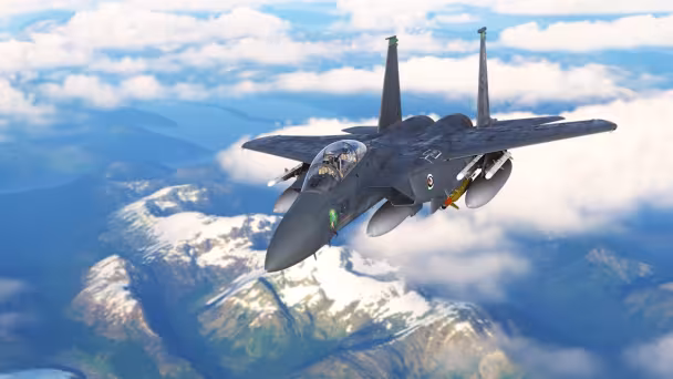 Dvě nová videa ukazují DCS: F-15E Strike Eagle