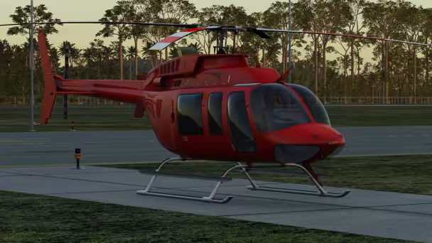 DreamFoil Cretions ukazují první snímky Bell 407 pro X-Plane 12