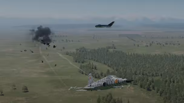 Red Star předvádí DCS: MiG-17 v boji