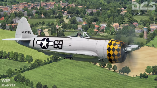 DCS: P-47 a novinky u helikoptér