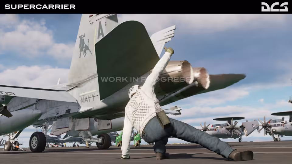DCS World Vulkan, nové kampaně a aktualizace Supercarrier