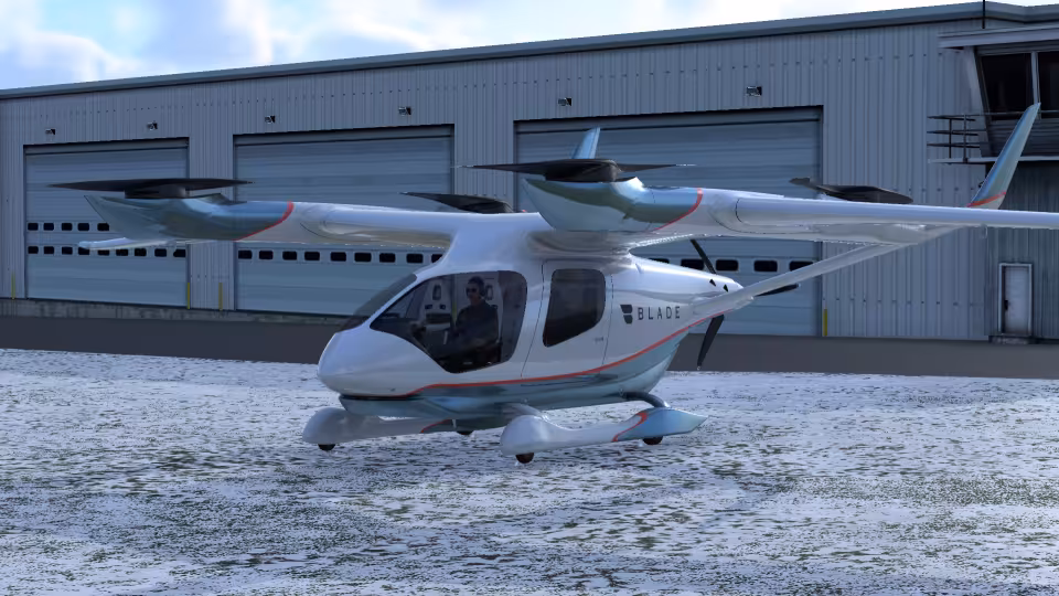 X-Plane 12 Beta 8 přináší eVTOL