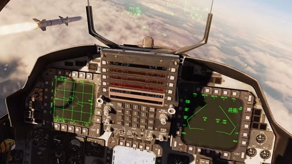 Tutoriály pro DCS Mosquito a něco málo k DCS: F-15E