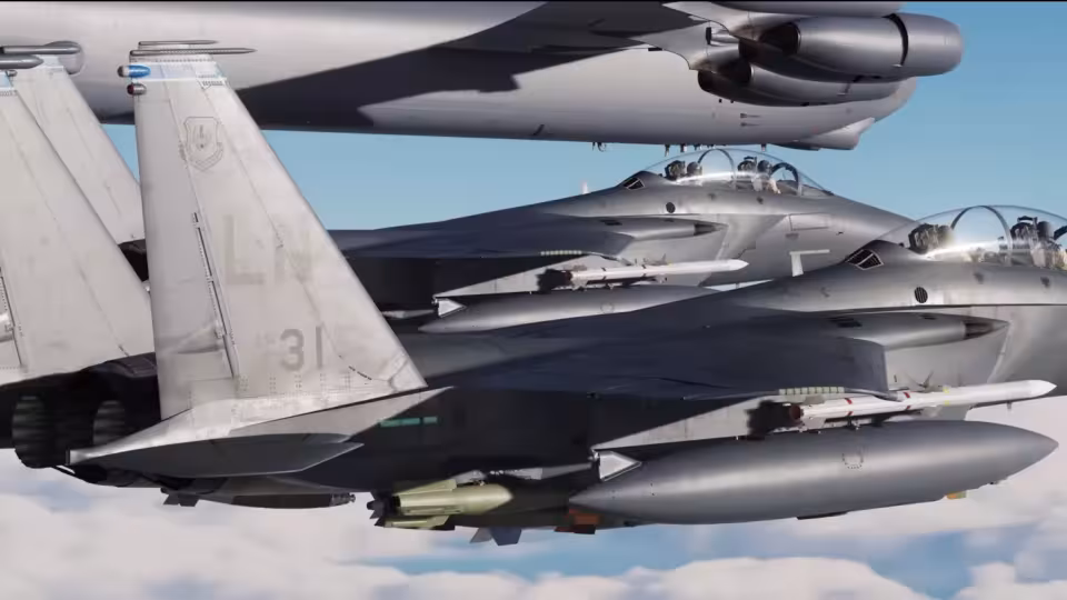 Check Six Simulations oznamují PC-9/A pro DCS World a výukové video pro F-15E radar vzduch-země